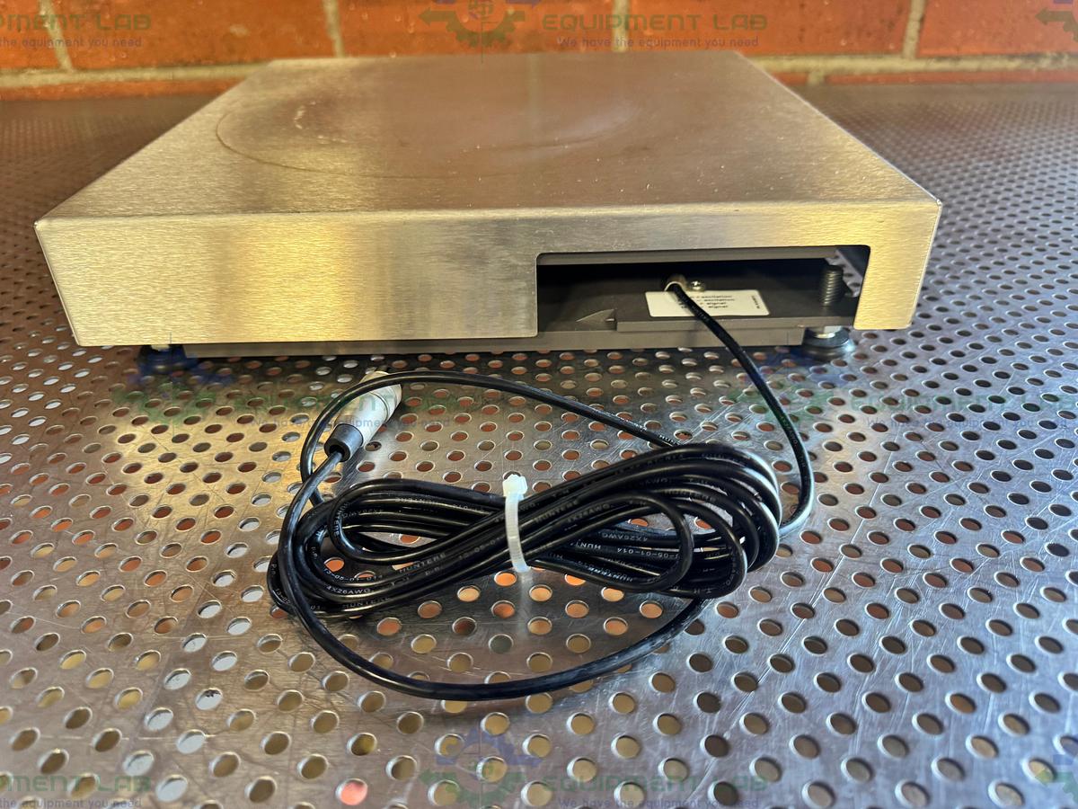 Used NCI 3733LP Stainless Steel Benchtop Scale 250 LBS Capacity, 14" x 14"