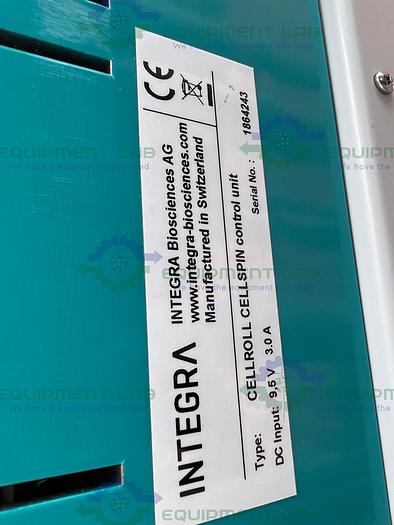 Used Integra Biosciences  Cell Roll Cell Spin Control Unit w/ Cell Roll Motor Unit