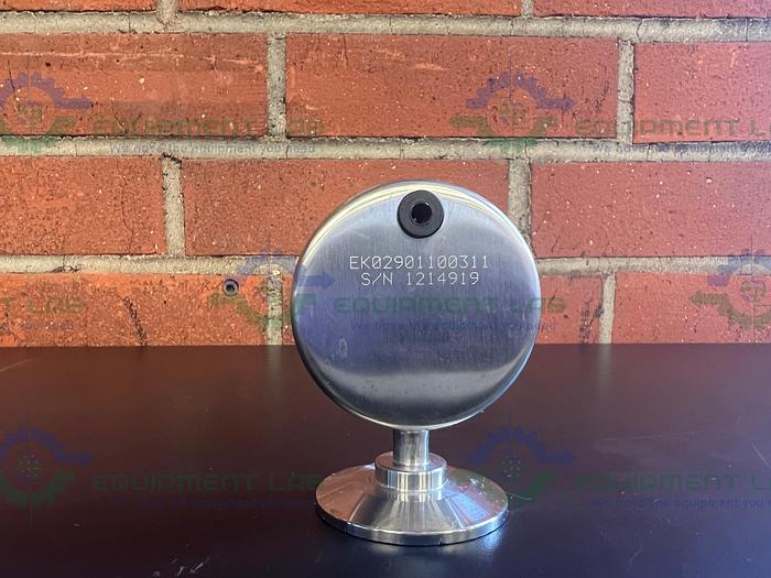 Used Anderson Stainless Steel Vacuum Gauge 0- 30 w/ 2" Sanitary Fitting