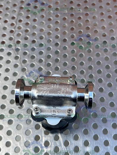 Used ITT Bio-Tek  Diaphragm Valve w/ 1/2" Sanitary Fitting