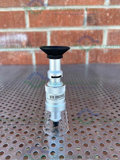 Used Beta Precision Industries  Peak Stand Microscope 50x w/ Electronic Ruler 60"