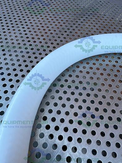 Used Unbranded 72" Silicone Flexible  Hose w/ 1" Sanitary Fitting