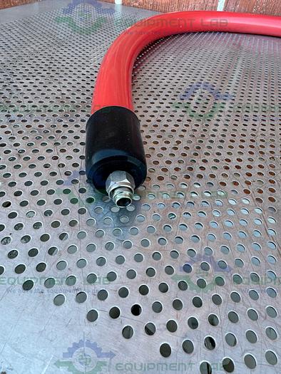 Used Huber Insulated Flexible Chiller Hose 78" w/ 1/2" NPT Fitting