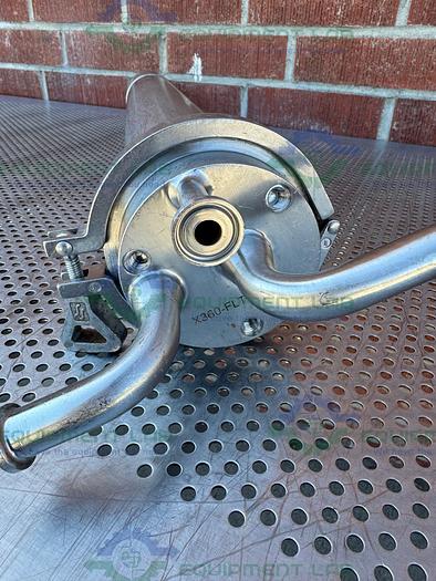 Used Allegheny Bradford 6.2 Liter Stainless Steel Filter Housing 150 PSI