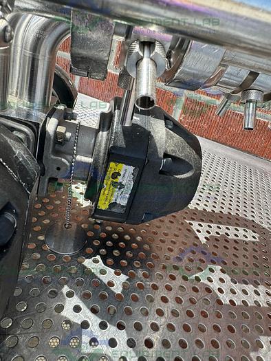 Used 4 ITT Pure Flo Advantage Stainless Steel Diaphragm Valve w/ 1" Sanitary Fitting