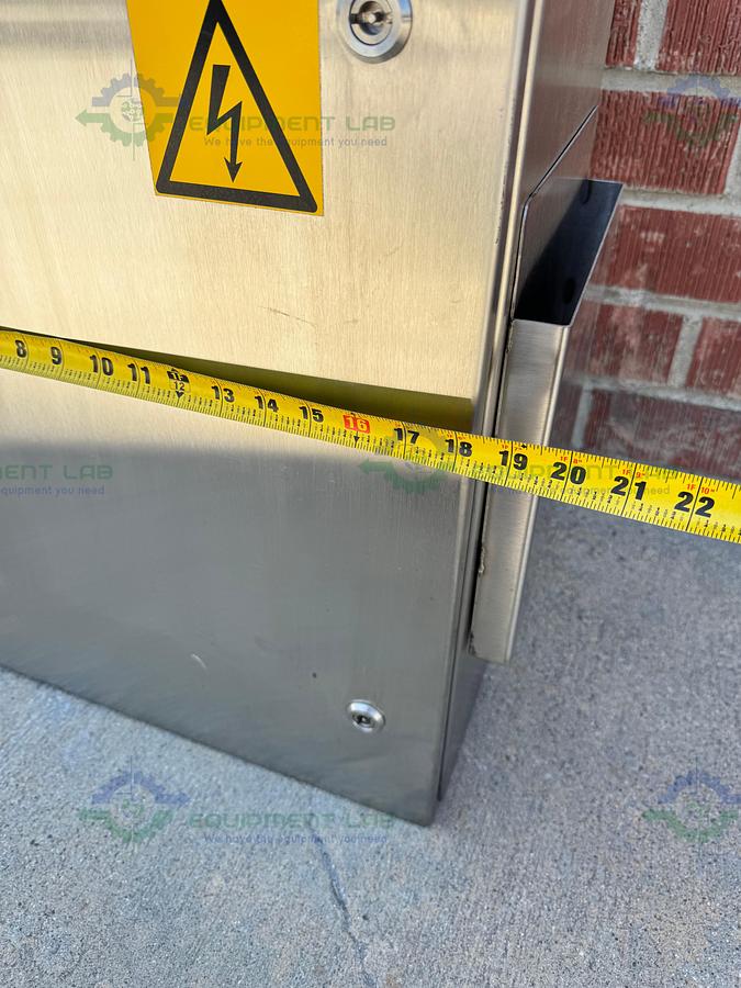 Used Optel Vision OP300 18x12x28 Stainless Steel Enclosure 120VAC