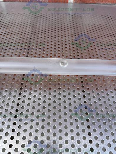 Used Chemglass Impellers w/ Glass Stirrer Shaft 30mm , For 100 L Chemglass Reactor 60"