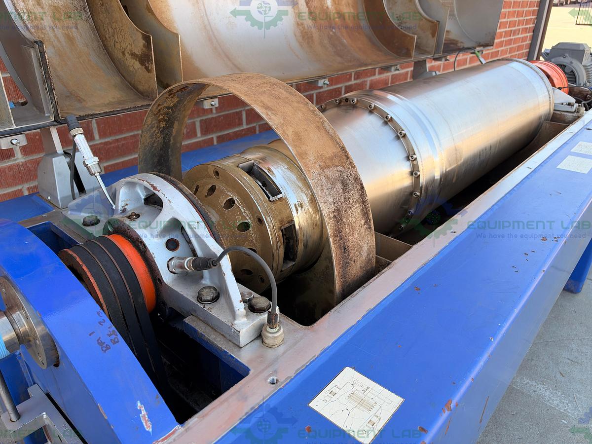 Used Alfa Laval NX3651B-31G Decanter Centrifuge 4200 RPM w/ Operator Panel