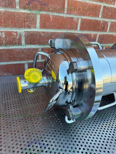 Used Alloy 3R x 10" SS 316L Code 7 Multi Cartridge Filter Housing FV 150 PSI