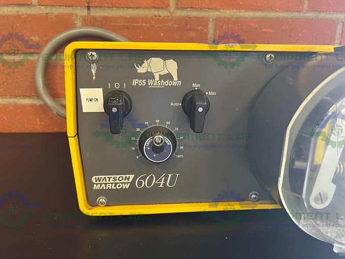 Used Watson Marlow  604U IP 55 Laboratory Washdown Peristaltic Pump 165 RPM