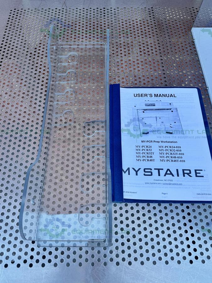 Used Mystaire MY-PCR32 PCR Prep Lab Station Laminar Flow Hood 32" Clean Air