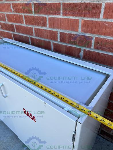 Used Mott  Flammable Storage Cabinet 48" x 22" x 35" w/ Mott Acid Cabinet 18"x35"x48"