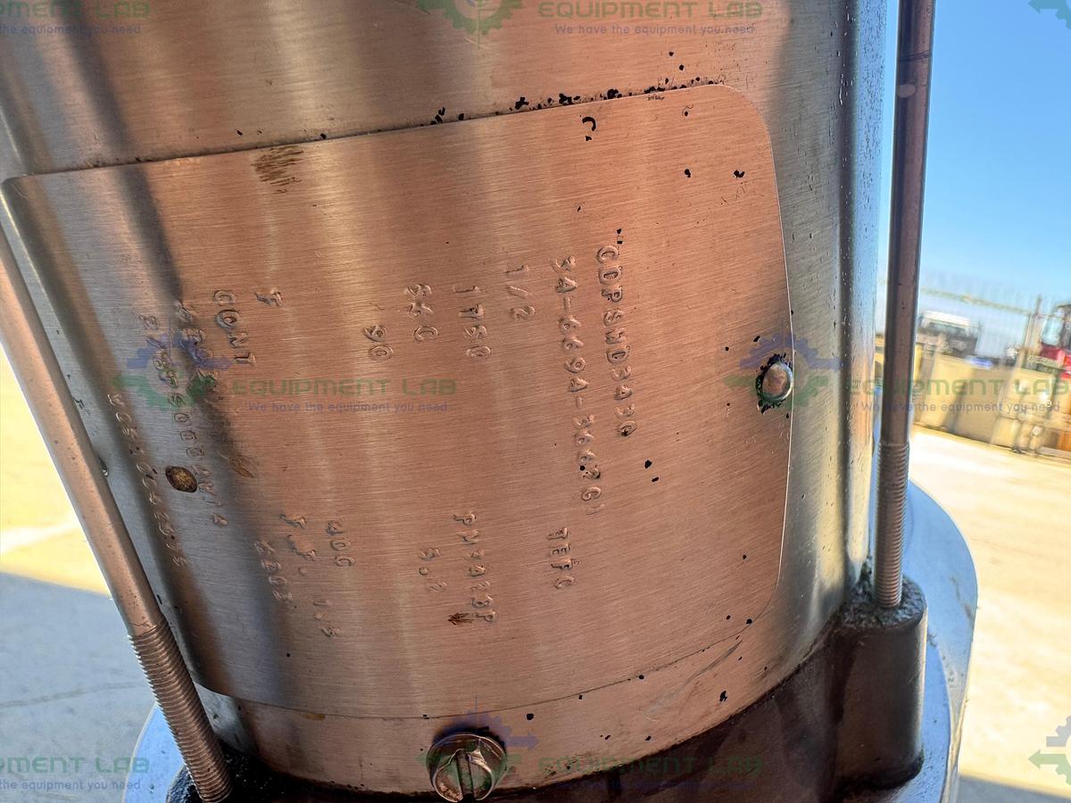 Used Sharpe Mixers SSG-050SCR Portable Mixer w/ VFD, 1/2 HP Motor, Two Impellers