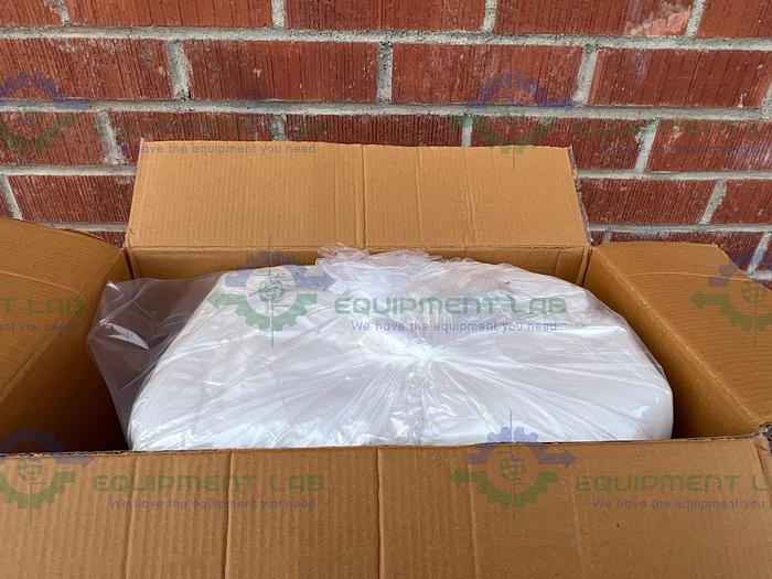 Used Box of 30 - Alpha Protech  MS-01J06-8 Elastic White Sonic Welded Sleeve Protector