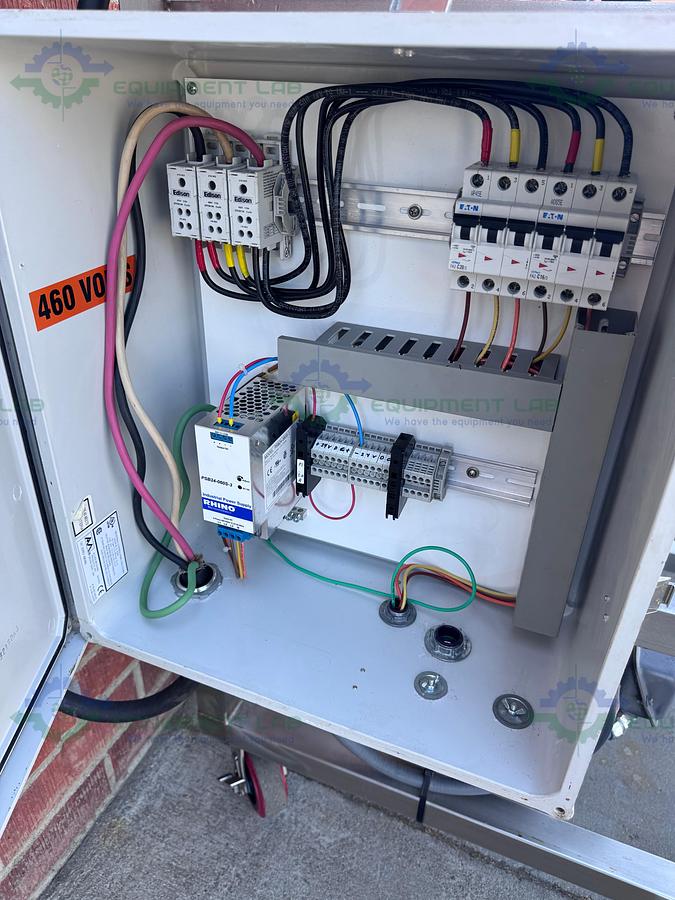 Used SPX Waukesha Cherry-Burrell 130 U2 Rotary Lobe Pump MFG 2016, 3"  w/ 10 HP Motor