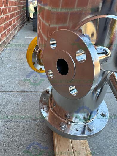 Pope Scientific Wiped Film Evaporator 6" Chamber / Vessel w/ Wipes