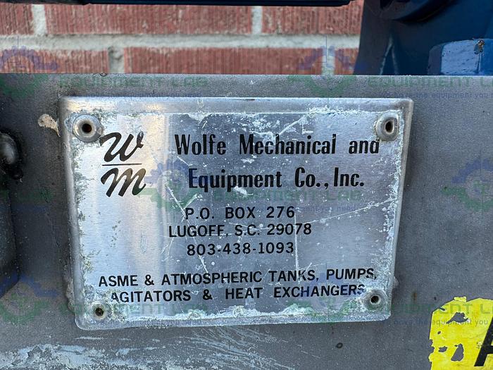 Used Tri Clover PRRED3 Rotary Lobe Pump w/ 1 HP Motor, 1" Sanitary Fitting