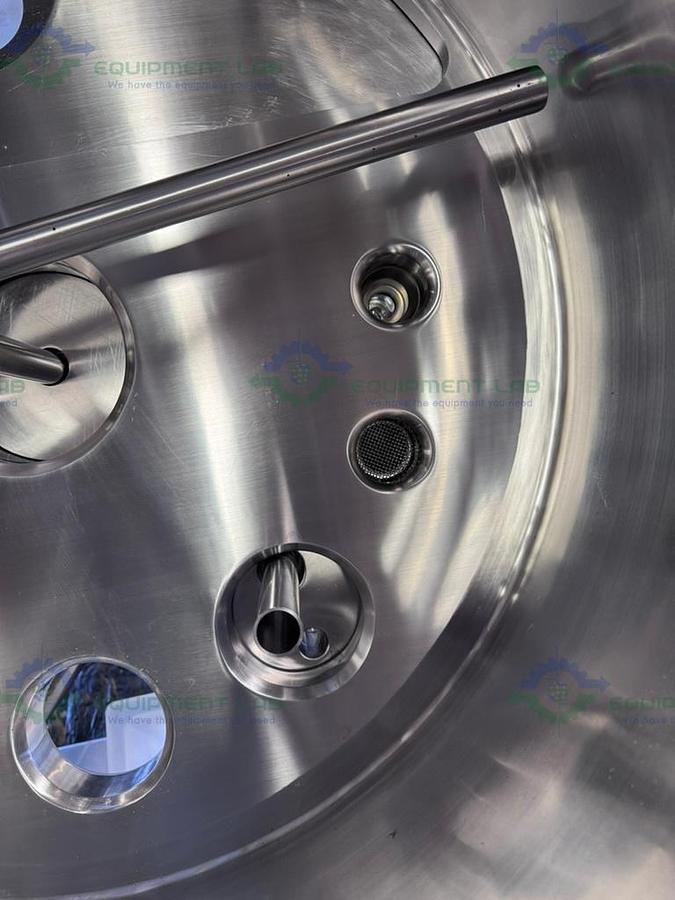 Used Allegheny Bradford 174 Liter Jacketed Nutsche Filter / Agitated Dryer