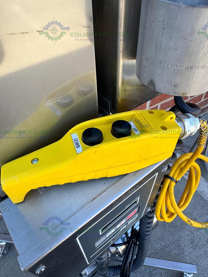 Used Sharpe Mixers SSG-050VF Portable Mixer w/ VFD, 1/2 HP Motor, Two Impellers