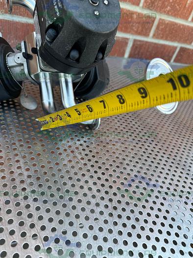 Used 3 ITT Pure Flo Advantage 4 - Way Diaphragm Valve w/ 1" Sanitary Fitting