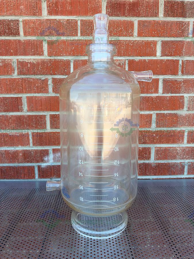 Used Sentinel Process Systems 20 Liter Jacketed Reactor Glass