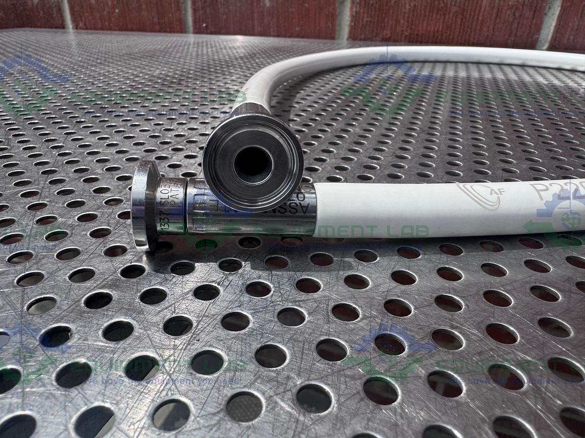 Used ACE Sanitary TSC AF P22095US Flexible Hose 50" w/ 1/2" Sanitary Fitting