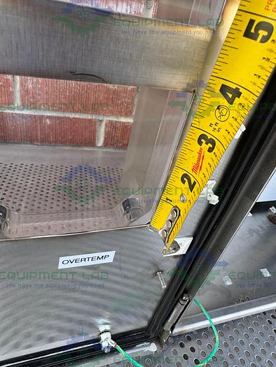 Used Hoffman Stainless Steel Standard Enclosure 17.5" x 11" x 22" w/ Heat Sink