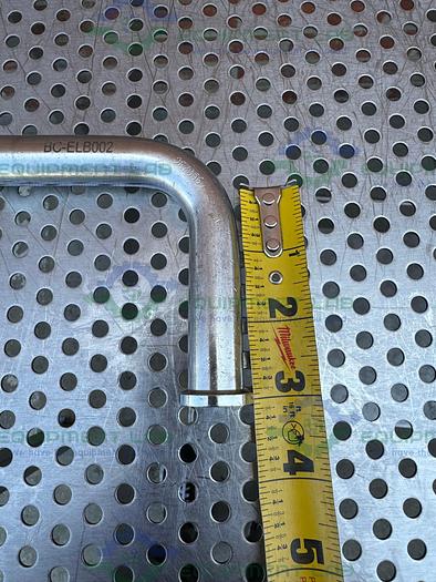 Used Lot of 5 - Unbranded 316L Stainless Steel 90-Degree Elbow 3/4" Sanitary Fitting
