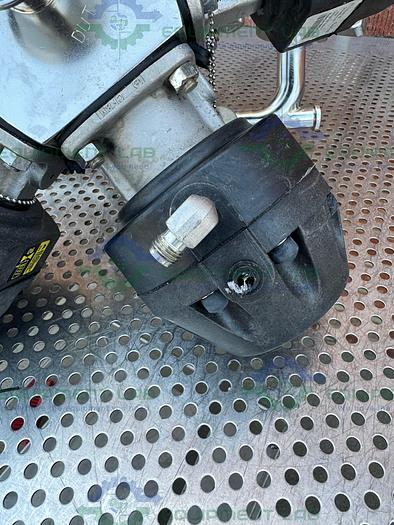 Used 5 ITT Pure Flo Advantage Stainless Steel Diaphragm Valve w/ 1" Sanitary Fitting