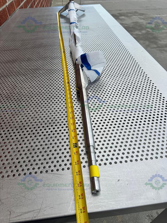 SPX Stainless Steel Mixing Tank Impeller 65" x 10" x 1" w/ Flange Fitting