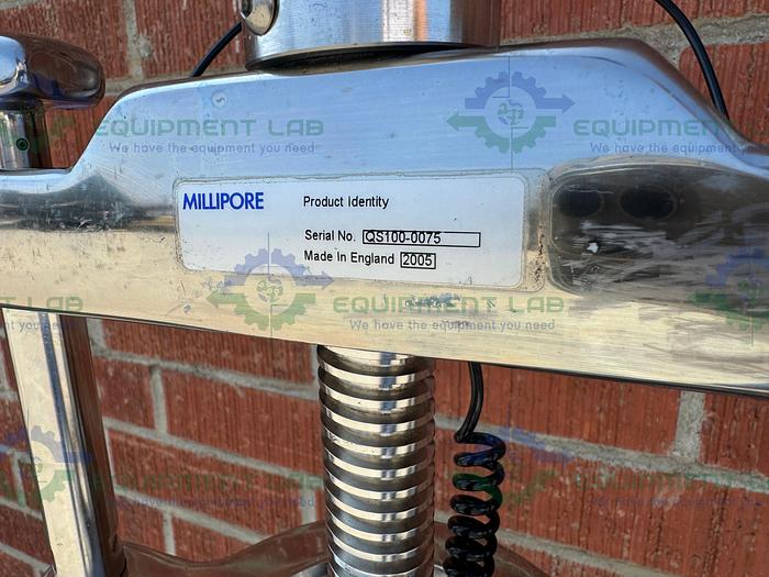 Used Millipore Quikscale 100 / 550 Chromatography Column 4L