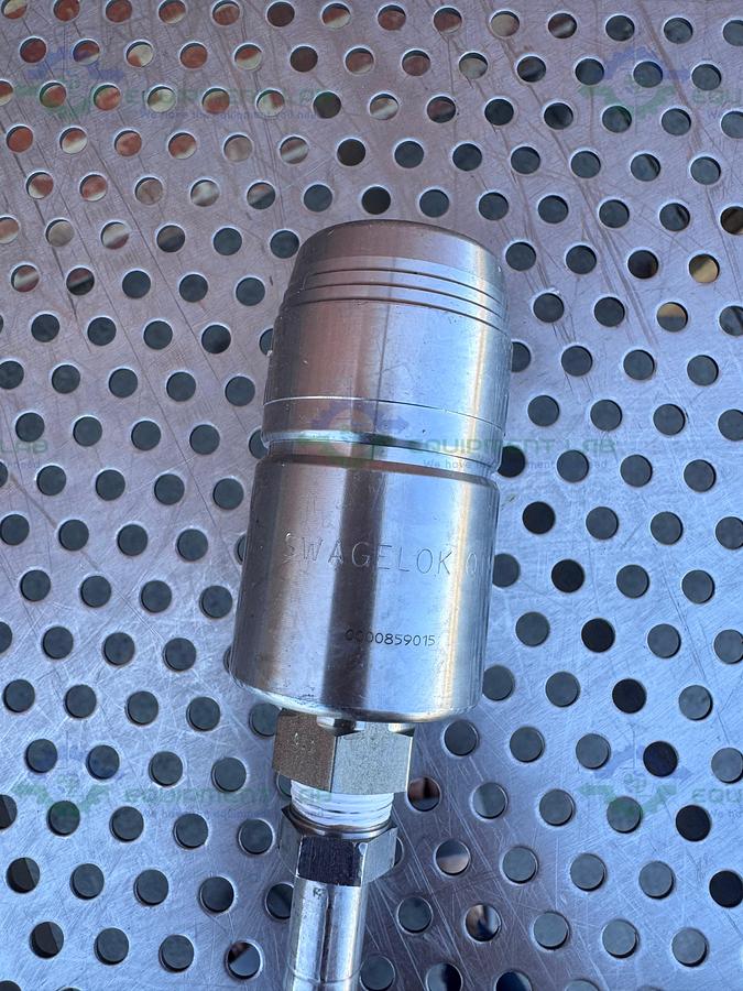 Used 66" Stainless Steel Flexible Braided Hose w/ Quick Connections