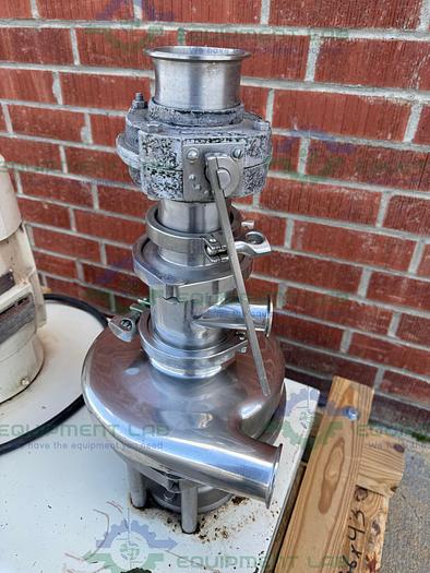 Used Tri Clover F3218MD-B40 Stainless Steel Tri Blender Mixer 480V w/ 10 HP Motor