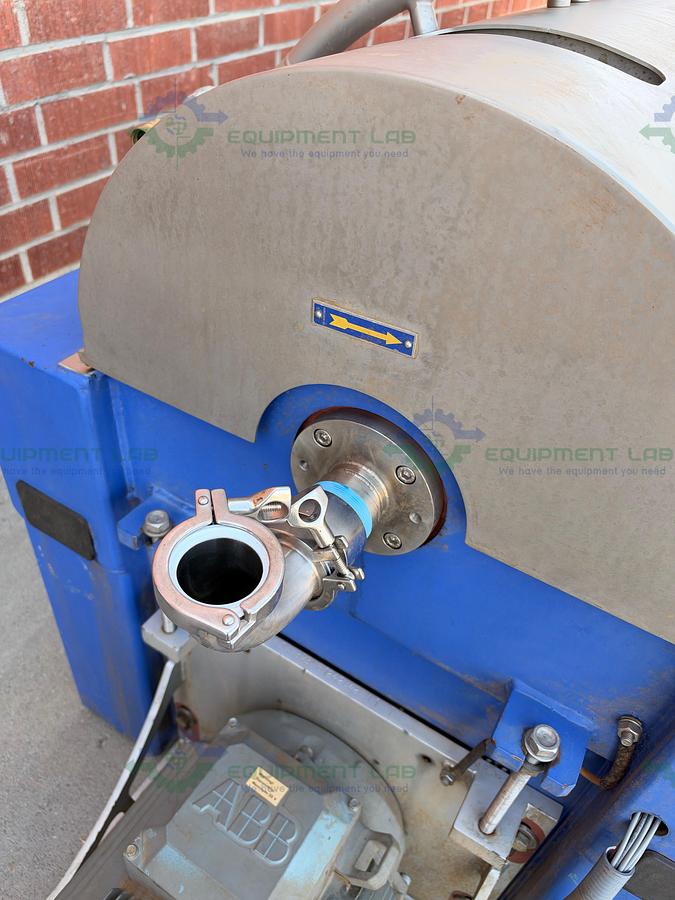 Used Alfa Laval NX3651B-31G Decanter Centrifuge 4200 RPM w/ Operator Panel