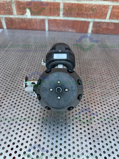 Used 2 ITT Pure Flo Advantage 3 - Way Diaphragm Valve w/ 1" Sanitary Fitting