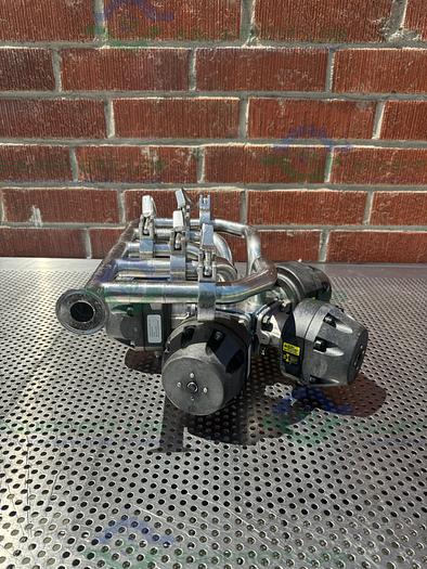 Used 5 ITT Pure Flo Advantage Stainless Steel Diaphragm Valve w/ 1" Sanitary Fittings