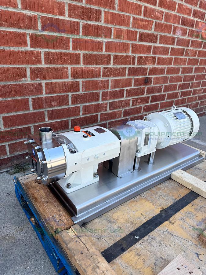 Alfa Laval SRU3/038/HS Rotary Lobe Pump w/ Sterling 3 HP Motor