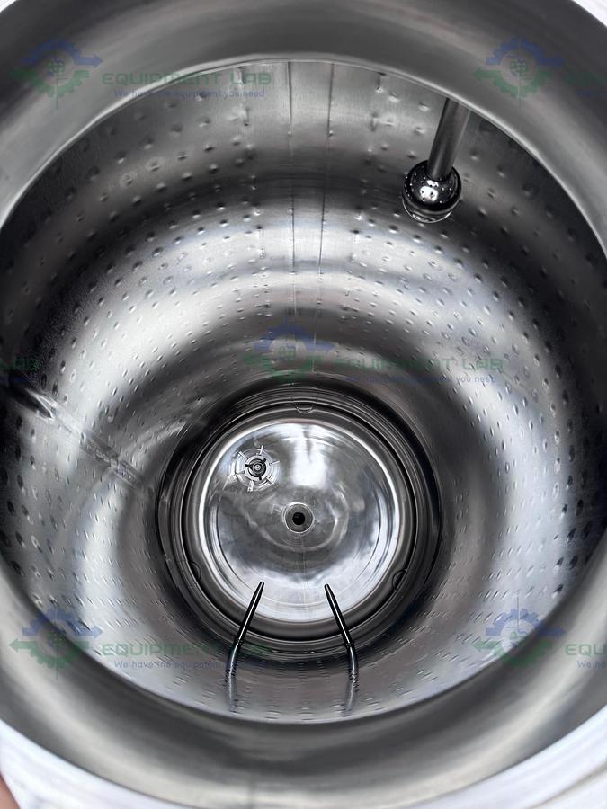 Used Feldmeier 1000 Liter SS Jacketed Reactor 50 FV PSI w/ VFD, 0.5 HP Bottom Mixer