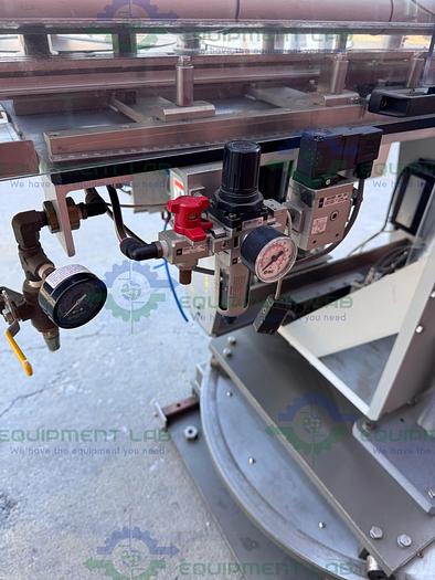 Used New Jersey Machine 401XRE -0095 Pallet Labeler 120V, 60 Cycles, 1.2 kW