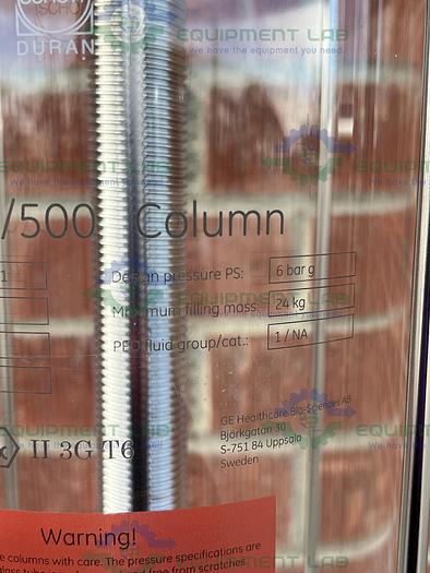 Used Cytiva / GE / Pharmacia BPG   200 / 500 Chromatography Column 16 L