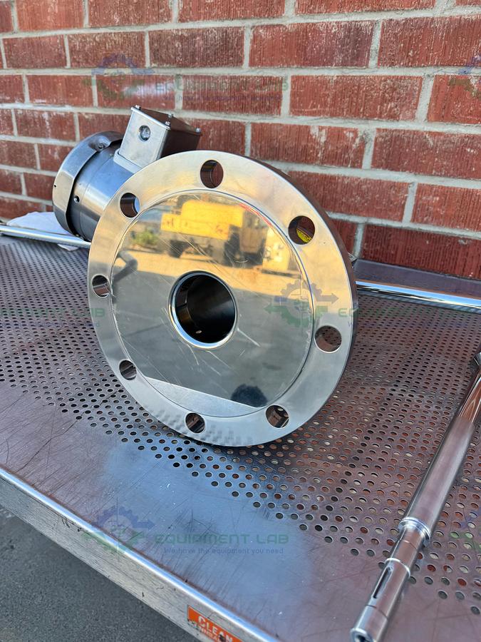 Lightnin / SPX SR3S50 Reactor Mixer 11" Flange Fitting w/ .5 HP Motor, Impeller