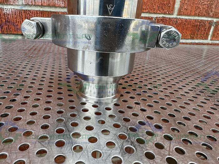 Used Pick Heaters  Stainless Steel Check Valve w/ 1.5" Sanitary Fitting