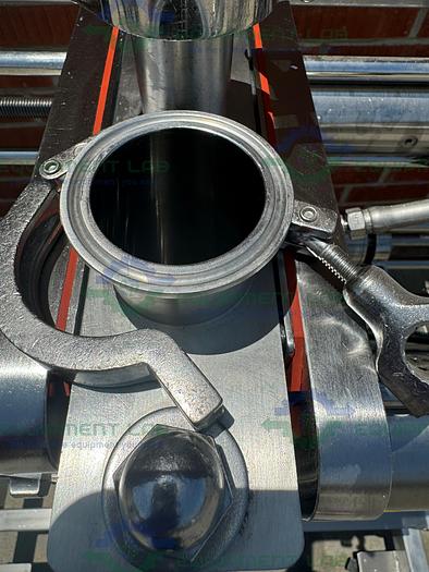 Used Millipore Stainless Steel Hydraulic Pellicon CUF-8 Filter Skid