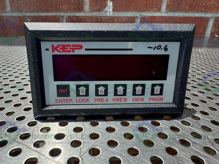 Used Lot of 3 - KEP Kessler - Ellis Products INT69TALIA Electronic Counter