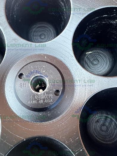 Used Komp Spin KA-14.250 Fixed Angle Carbon Fiber Rotor 6x250ml, 14,000 RPM