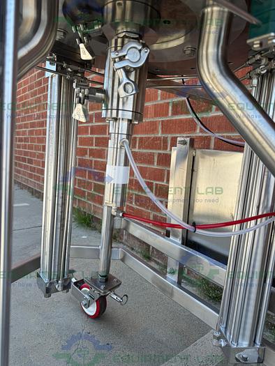 Used Mann Stainless Steel 400mm x 450mm Chromatography Column 45 PSI