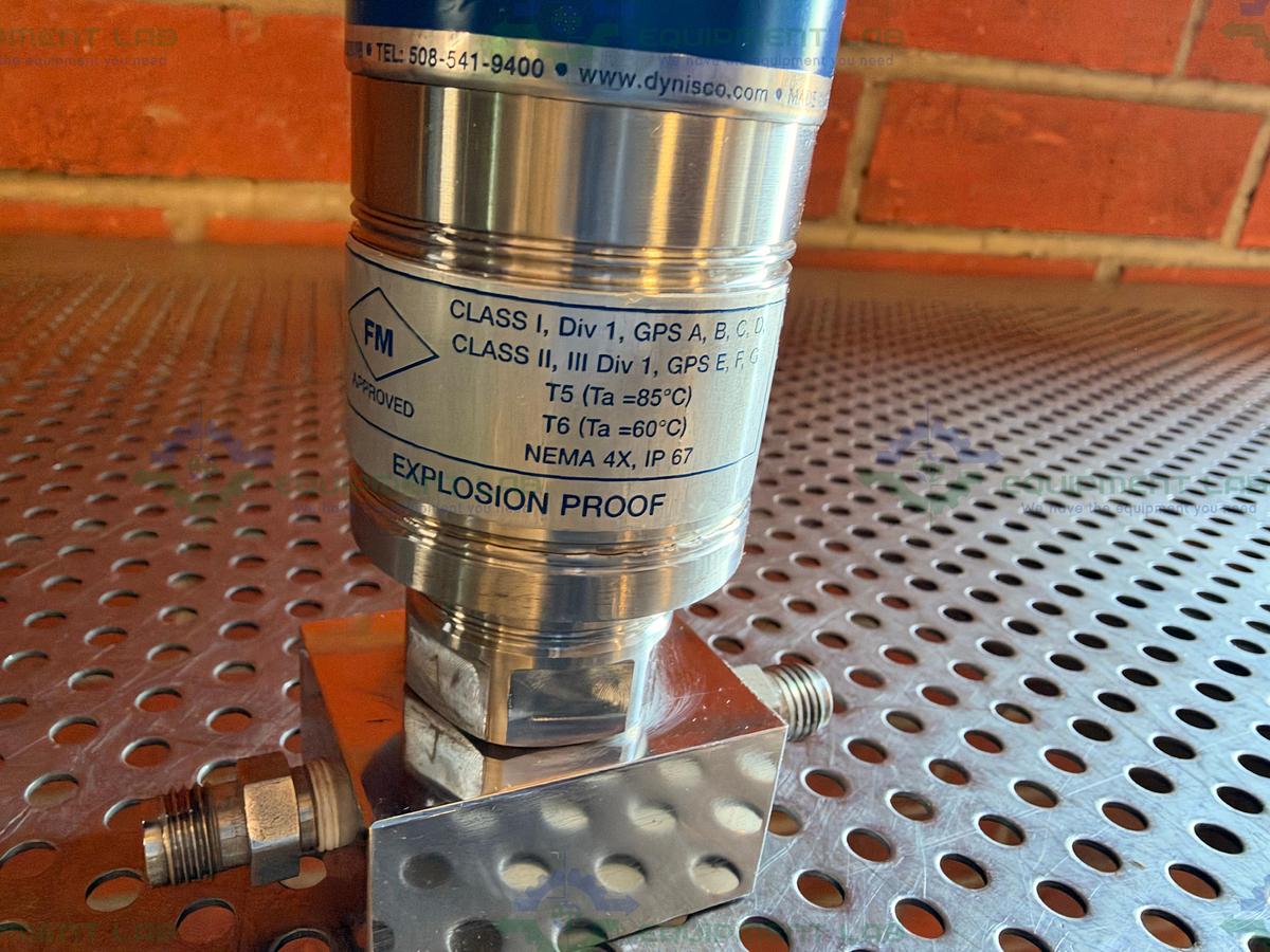 Used Dynisco 2280EGKCA4P19 Pressure Transmitter Explosion Proof 2500 PSIG