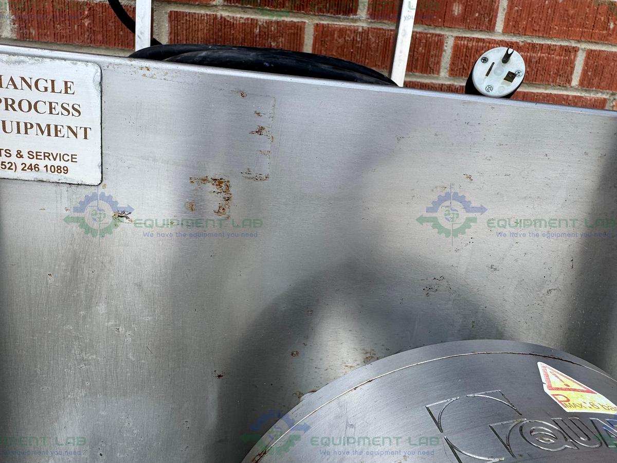 Used Triangle Process Quattroflow Q4400SU 4-Piston Diaphragm Pump w/ 3 HP Motor