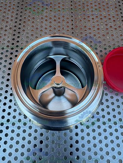 316L Stainless Steel Inline Check Valve w/ 3" Sanitary Fitting