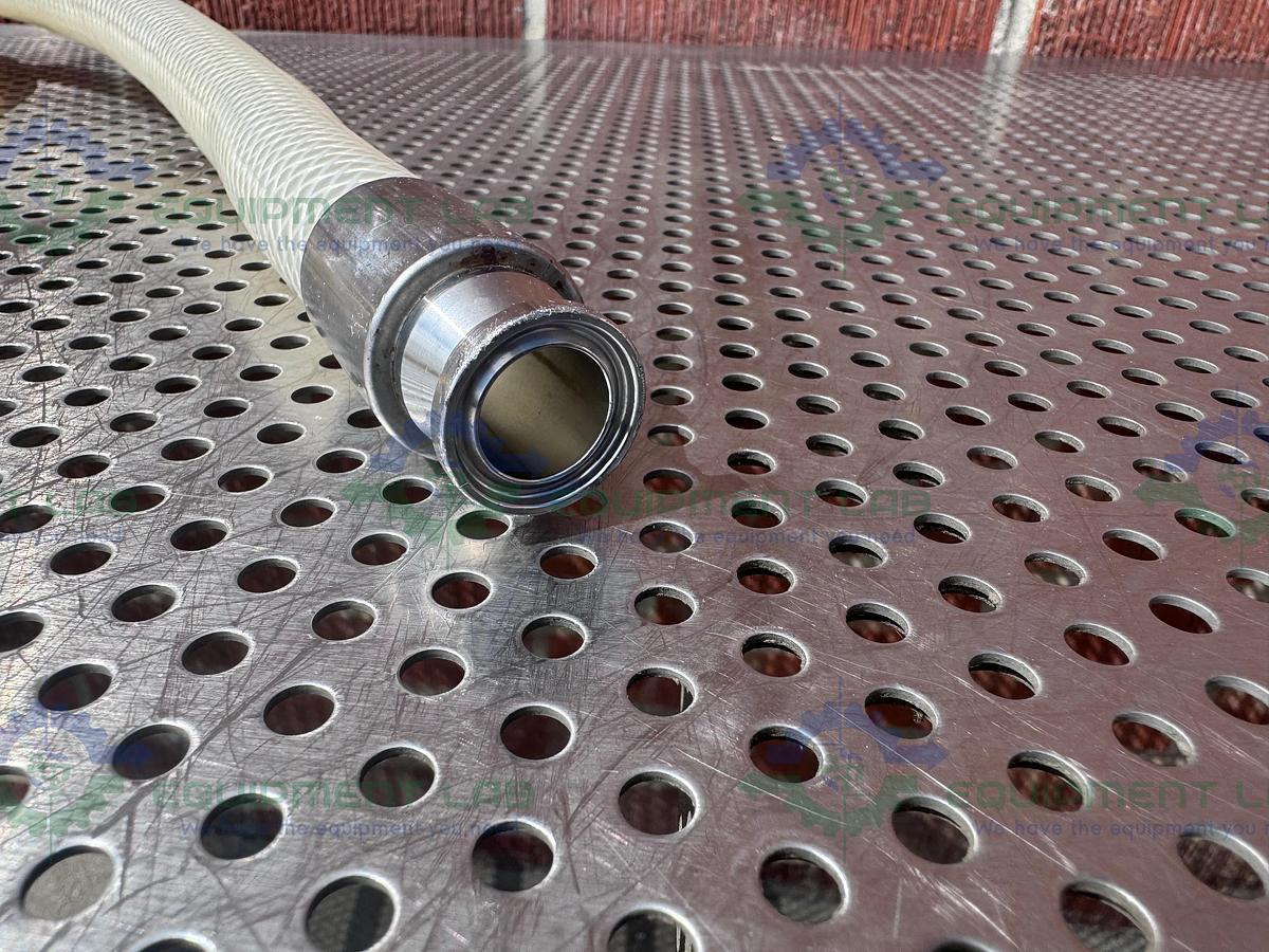 Used Saint Gobain 20295863 SBP 0750 Pure Fit 96" Hose w/ 3/4" Sanitary Fitting